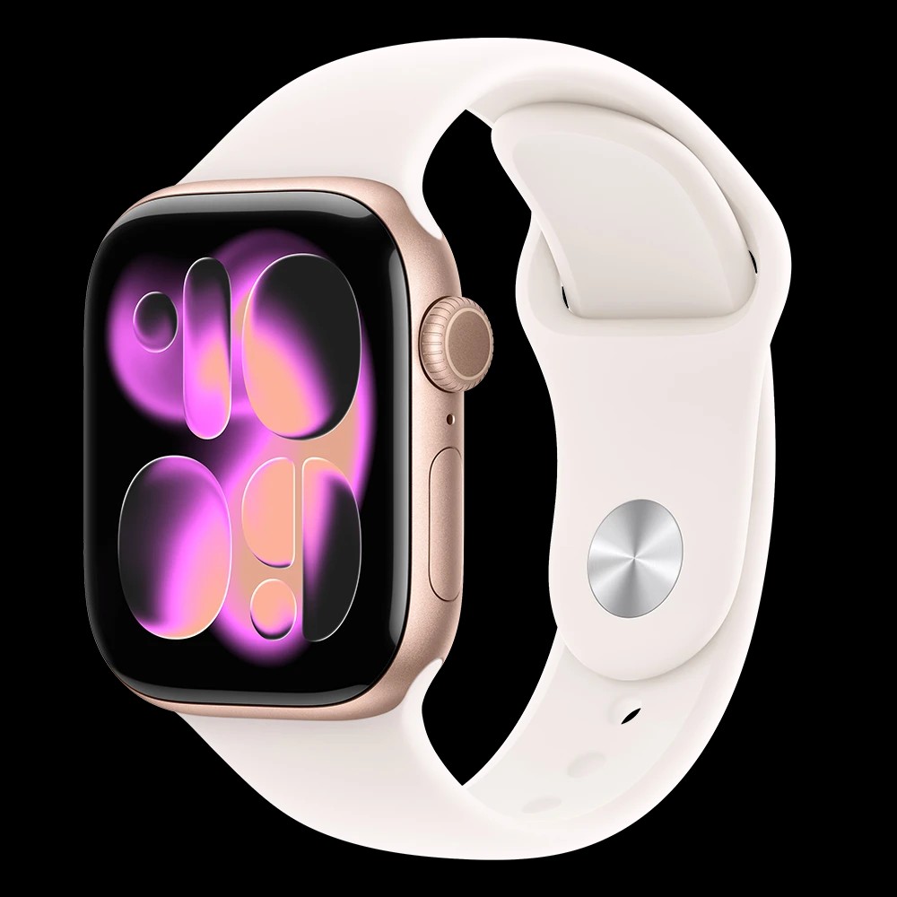 Apple Watch Series 10 GPS + Cellular 46mm Natural Titanium Case with Natural Milanese Loop