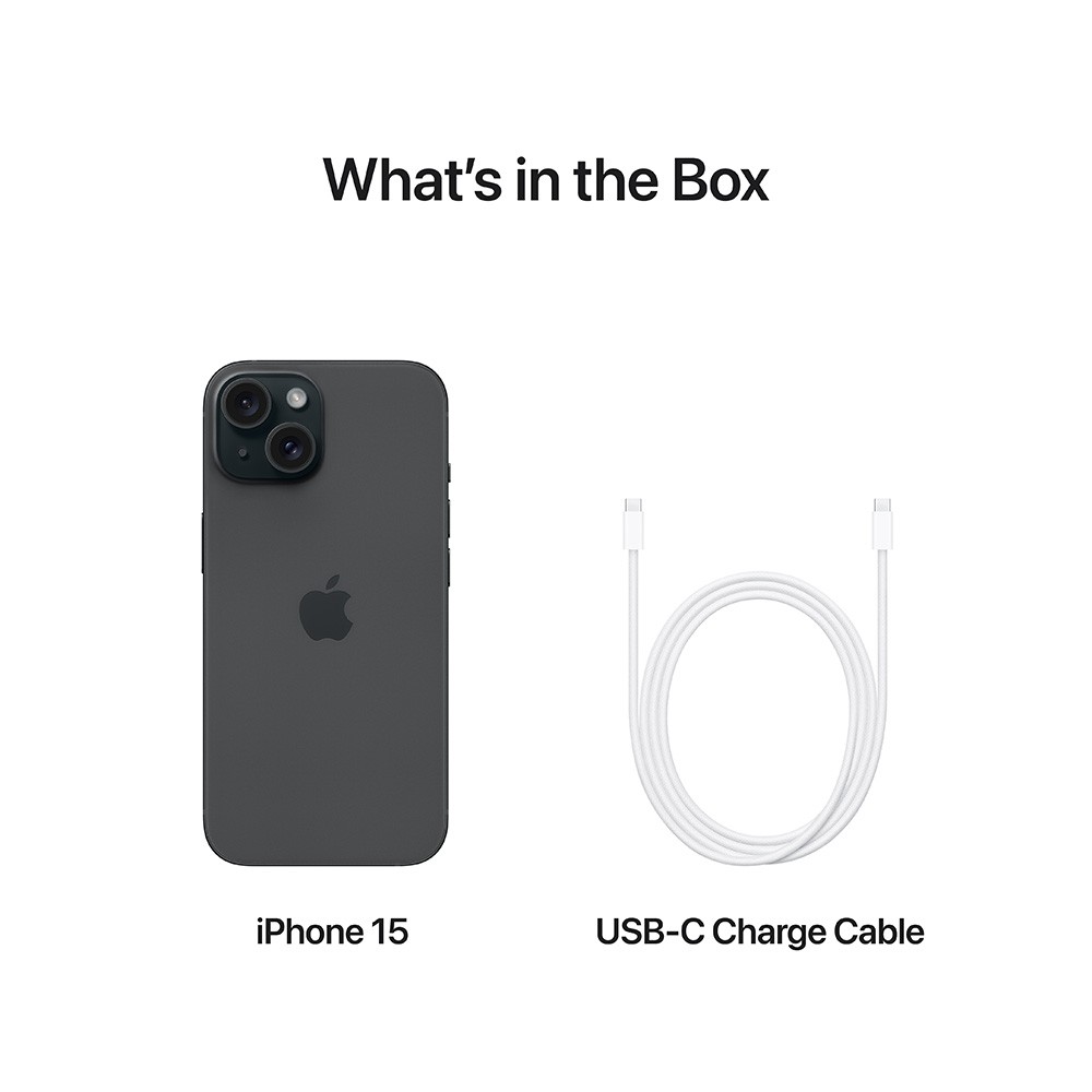 iPhone 15 Black what’s in the box