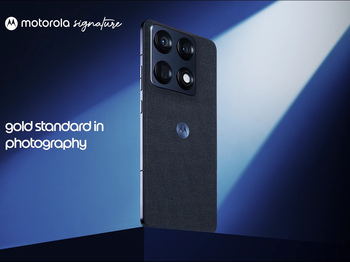 Motorola signature smartphone gold standard in photography.