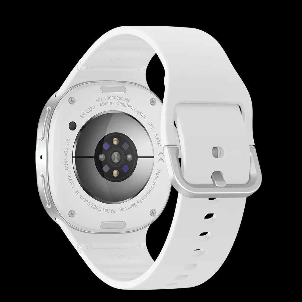 Samsung Galaxy Watch8 silver 40mm back