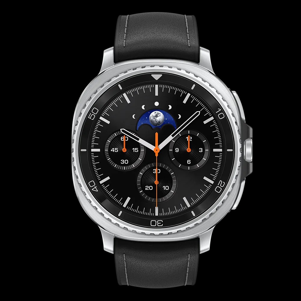 Samsung Galaxy Watch8 classic black 46mm front