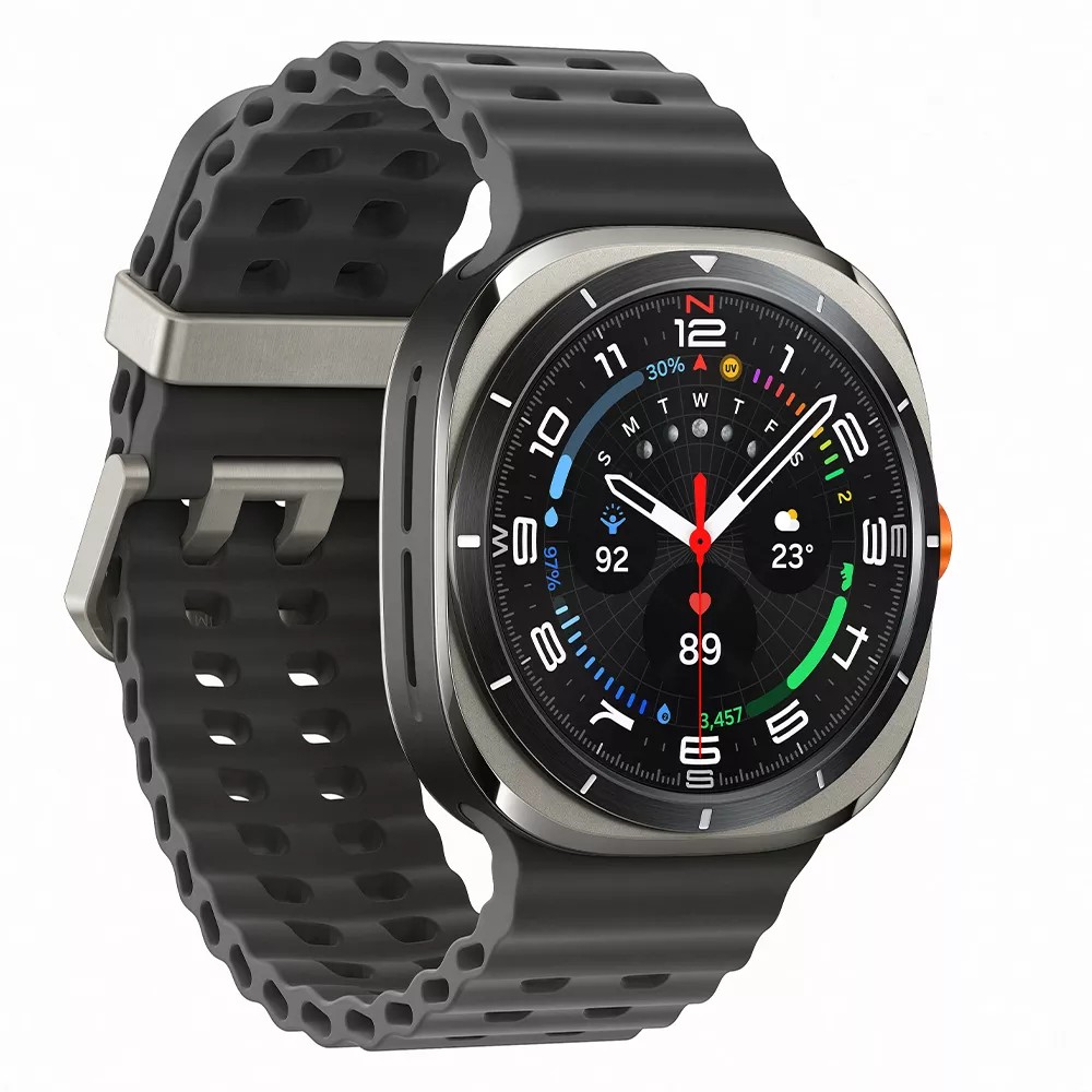 Samsung Galaxy Watch Ultra Titanium Silver 47mm side