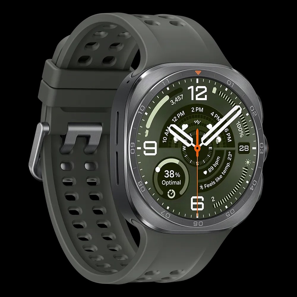 Samsung Galaxy Watch8 ultra Titanium Silver 47mm back