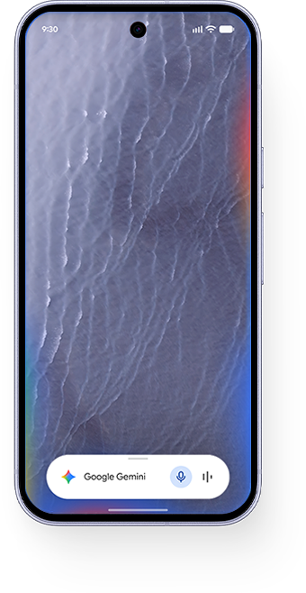 Pixel phone showing Google Gemini