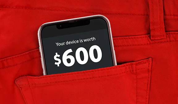 Pocket sweet savings with trade-in