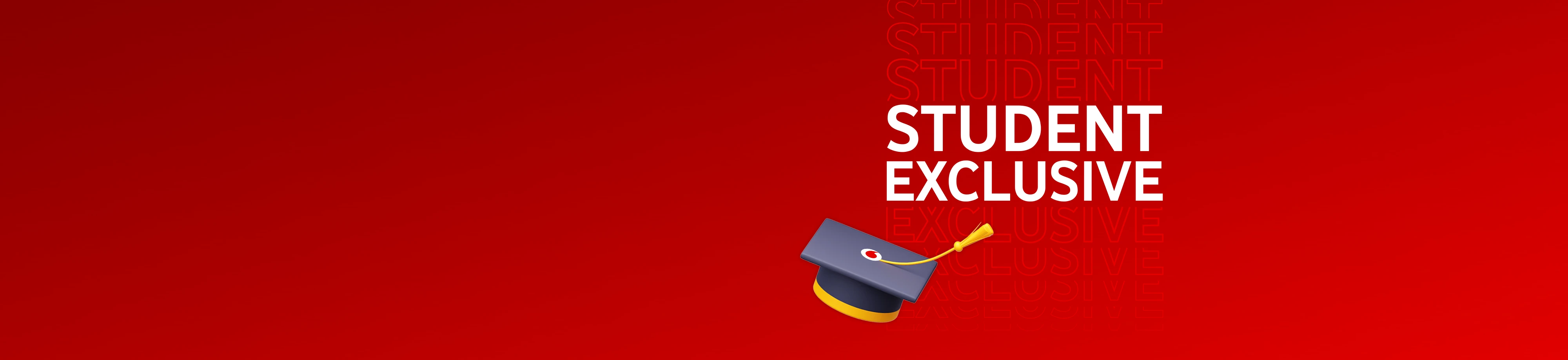 Students, get up to 60GB bonus data.